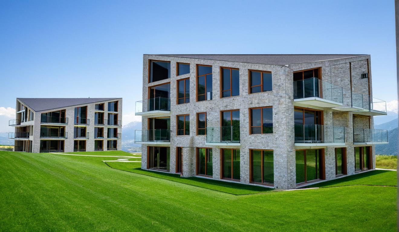 apartment-complex in high-tech - ReRender AI