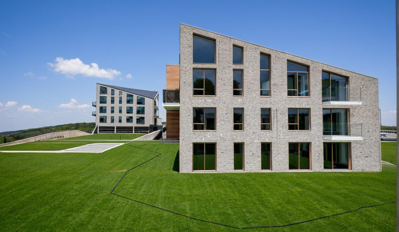 apartment-complex in high-tech - ReRender AI
