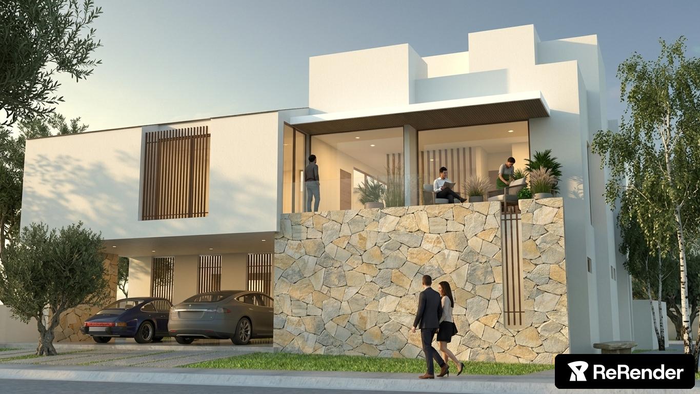 Nano Banana 2 - AI Editor for Architectural & Interior Design - ReRender AI